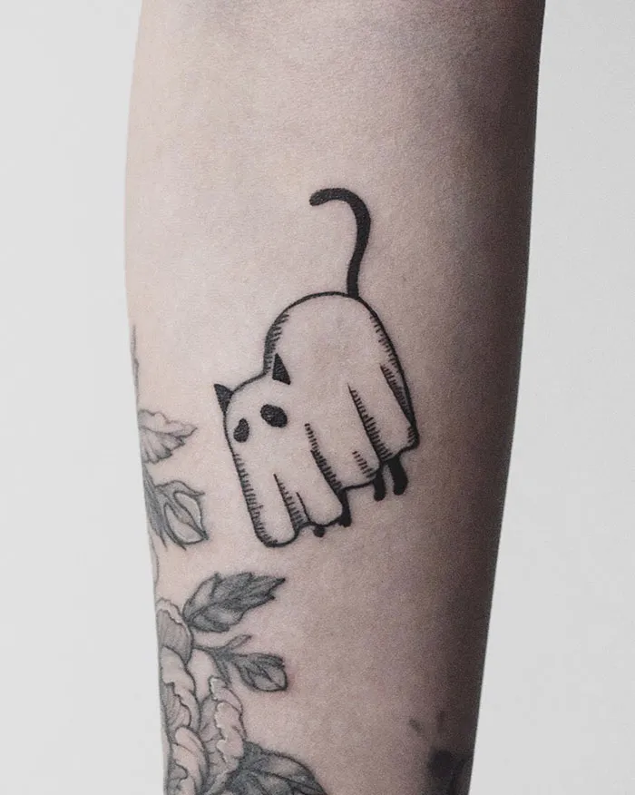 40 Personas que se hicieron preciosos tatuajes de gatos