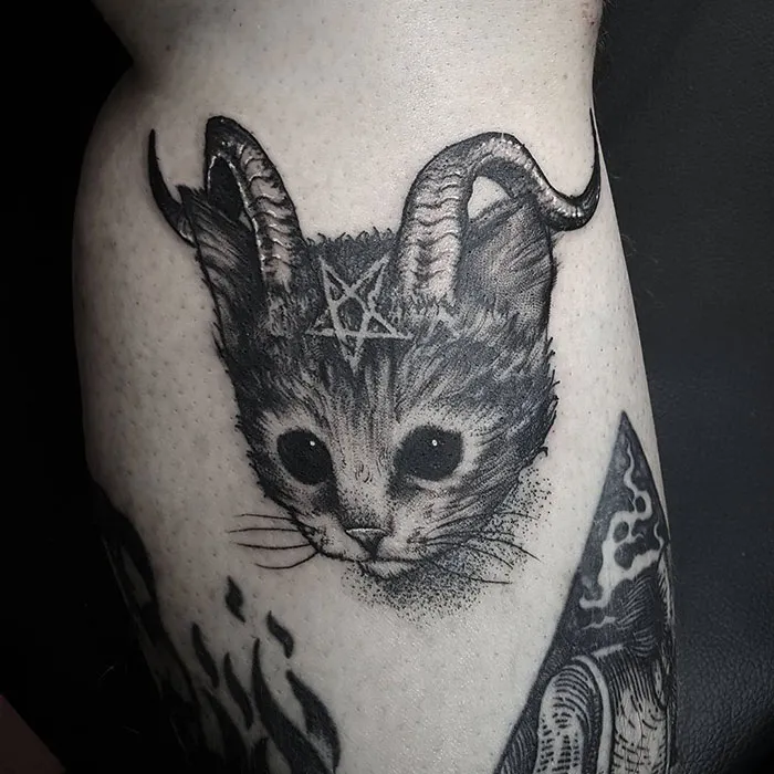 40 Personas que se hicieron preciosos tatuajes de gatos