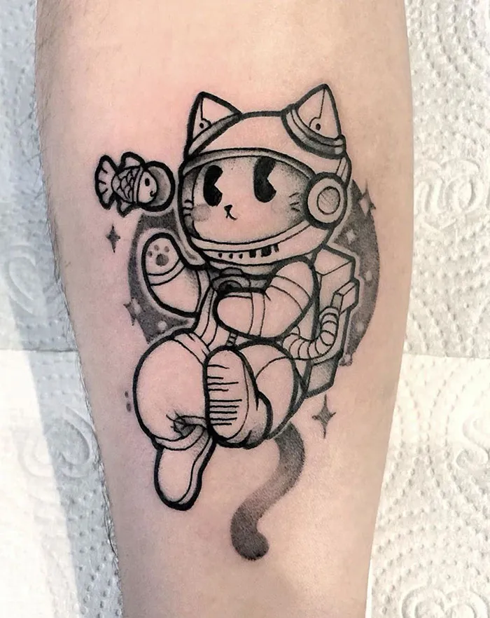 40 Personas que se hicieron preciosos tatuajes de gatos