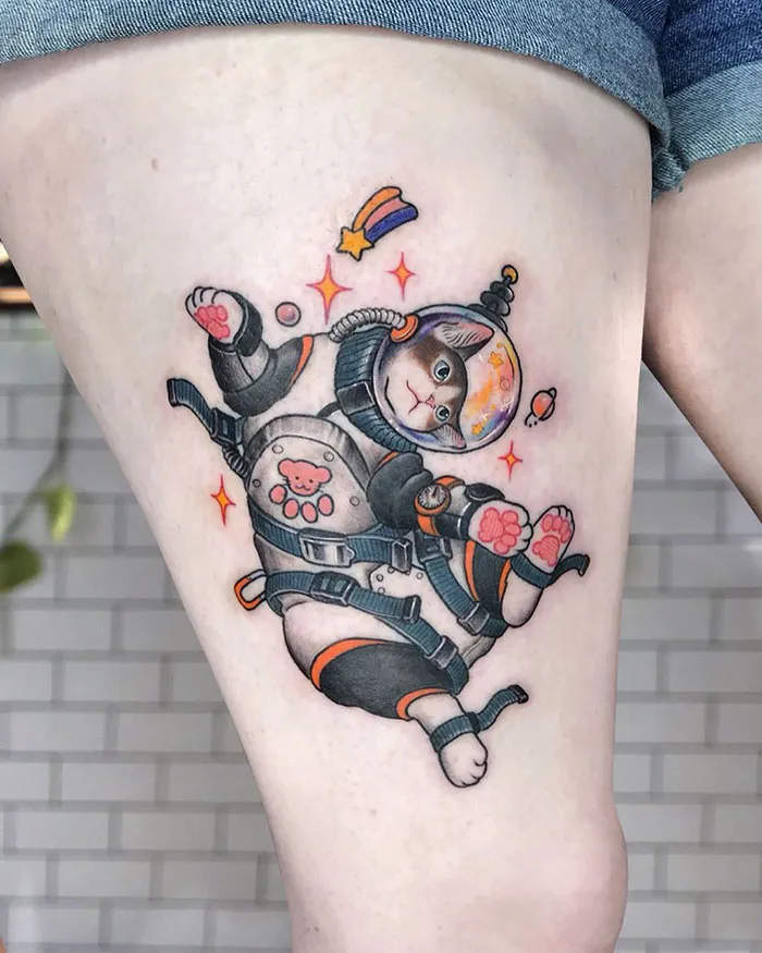 40 Personas que se hicieron preciosos tatuajes de gatos