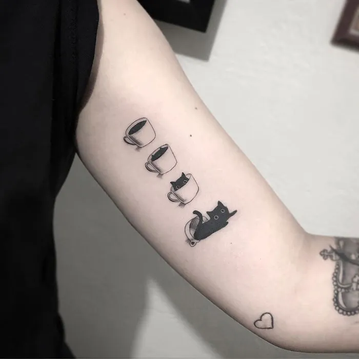 40 People Who Got Absolutely Awesome Cat Tattoos
