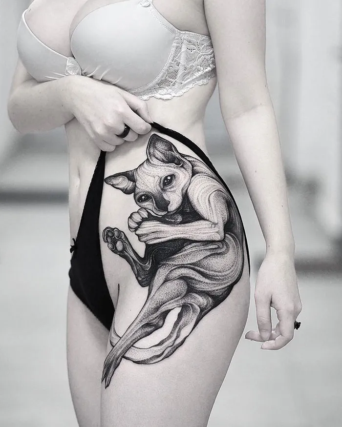 40 Personas que se hicieron preciosos tatuajes de gatos