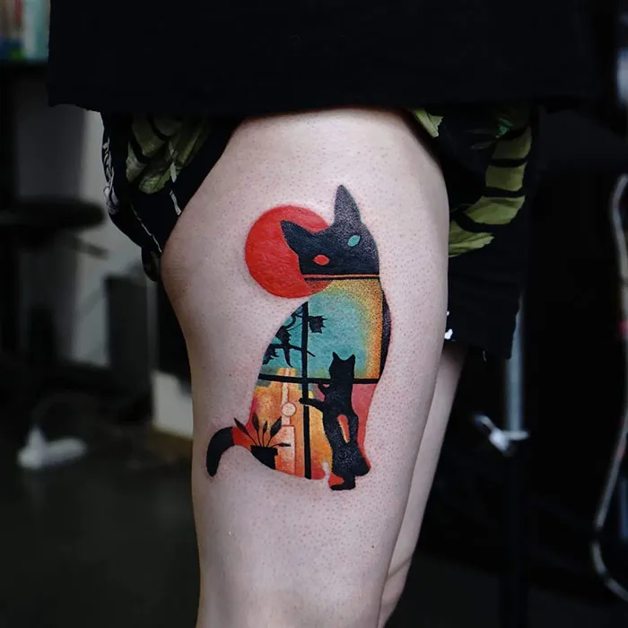 40 People Who Got Absolutely Awesome Cat Tattoos