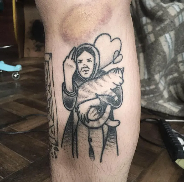 40 Personas que se hicieron preciosos tatuajes de gatos
