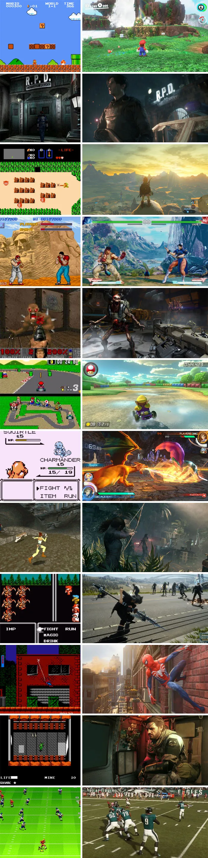 Graphics Then vs. Graphics Now