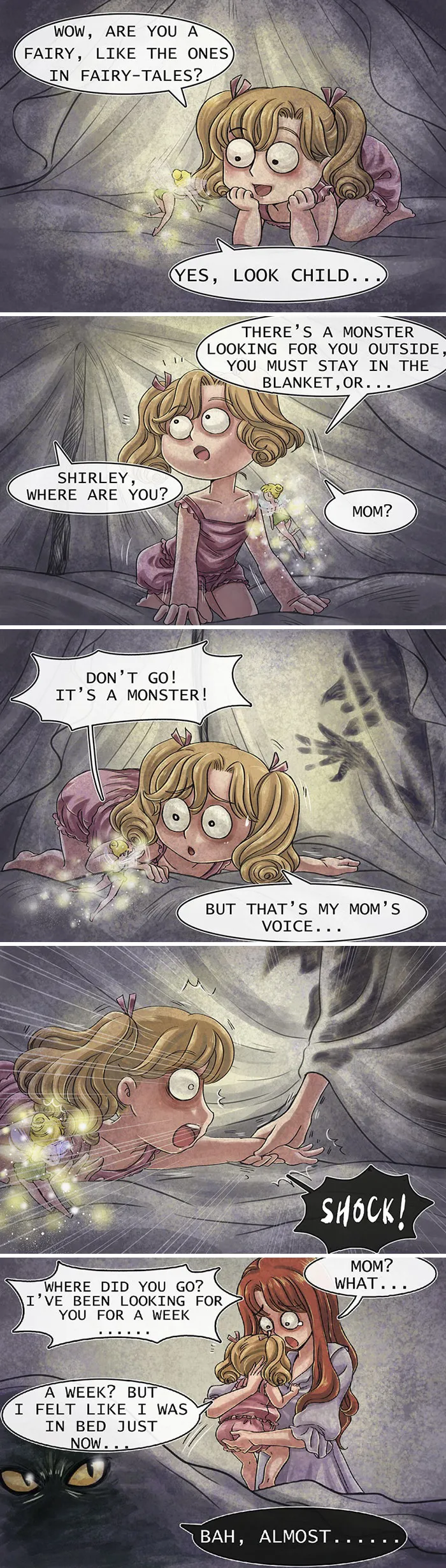 Guy Creates Horror Comics With Unexpected Endings (18 Pics)