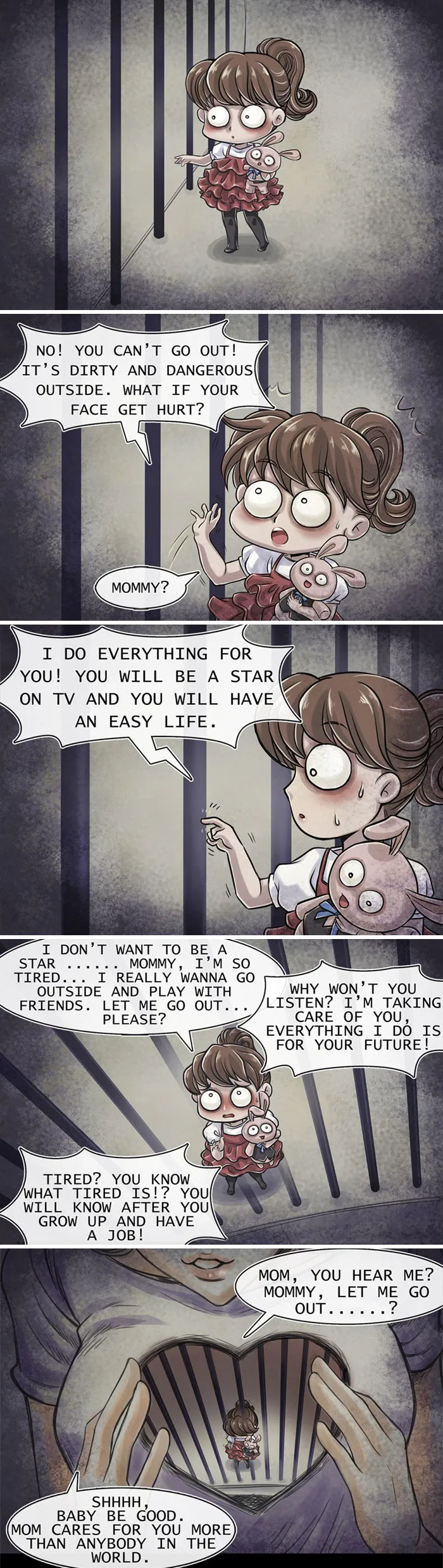 Guy Creates Horror Comics With Unexpected Endings (18 Pics)
