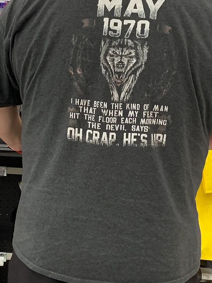 30 Times People Were Trying Too Hard To Look Cool With Their ‘Badass’ T-Shirts