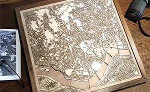 I Am A Carpenter Artist Who Creates Custom Wood Maps (11 Pics)