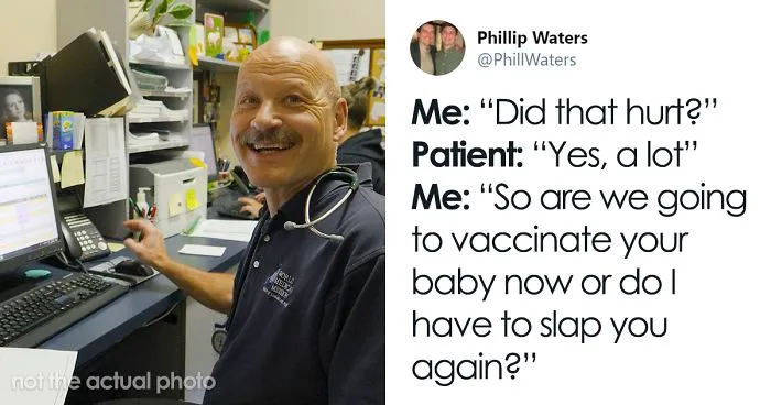 Someone Found Out Their Family Physician Has A Hilarious Twitter Account (6 Pics)