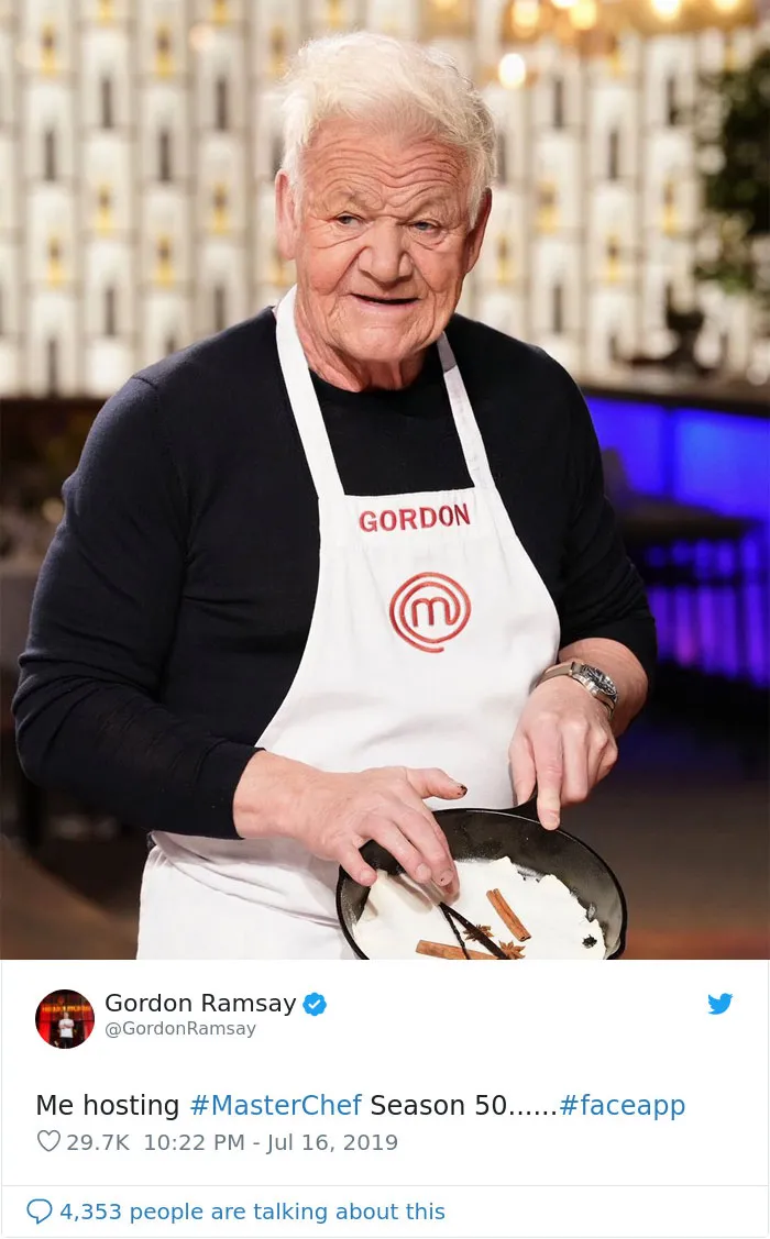 Here's What These 30 Famous People Will Look Like Old, Thanks To FaceApp