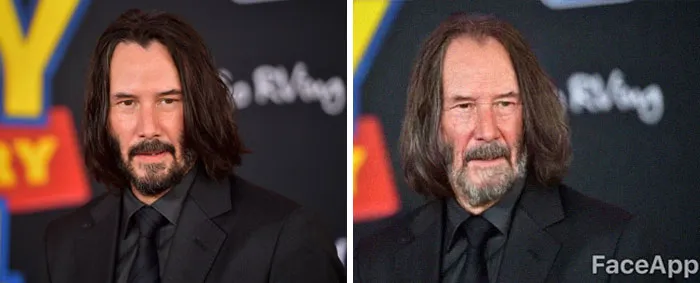 FaceApp Filter Shows What You'll Look Like When You're Older And People Post The Results (30 Pics)