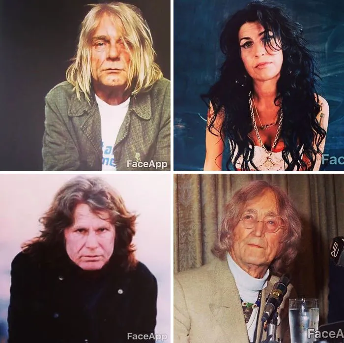 FaceApp Filter Shows What You'll Look Like When You're Older And People Post The Results (30 Pics)