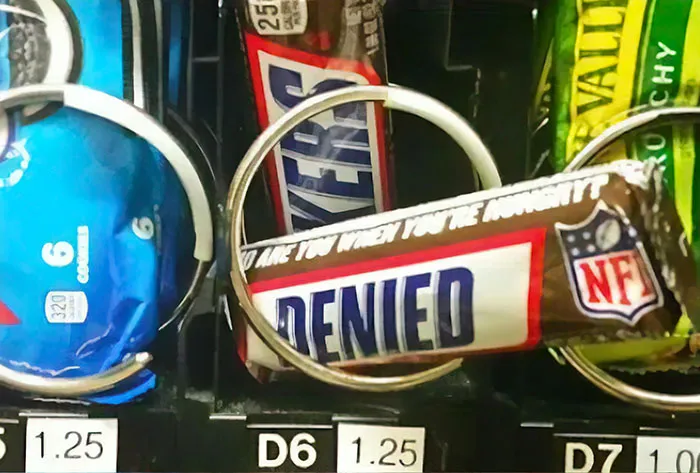 When Your Snickers Bar Taunts You