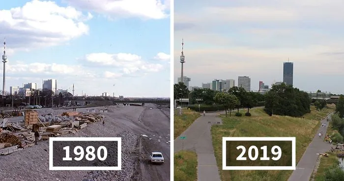 My 10 Retakes Of Historic Images Show The Past And Present Vienna