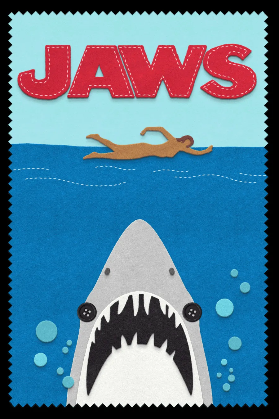 We Recreated Iconic Horror Movie Posters In Fuzzy Felt