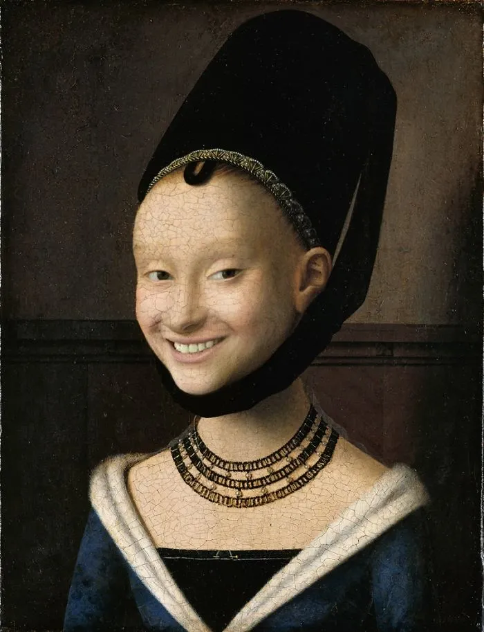 Most Famous Paintings Are Sad, So We Wanted To See What They Would Look Like With Smiles (24 Pics)