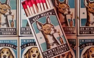 I Created Matchboxes Featuring Different Dog Breeds With Complicated Human Personalities