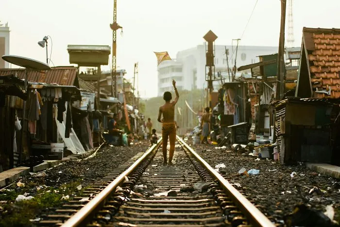 Playing On The Railway