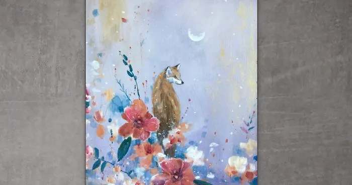 I Love To Paint Magical Creatures And Other Worlds, So Here’s My Newest Moon Fox Collection