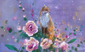 I Love To Paint Magical Creatures And Other Worlds, So Here’s My Newest Moon Fox Collection