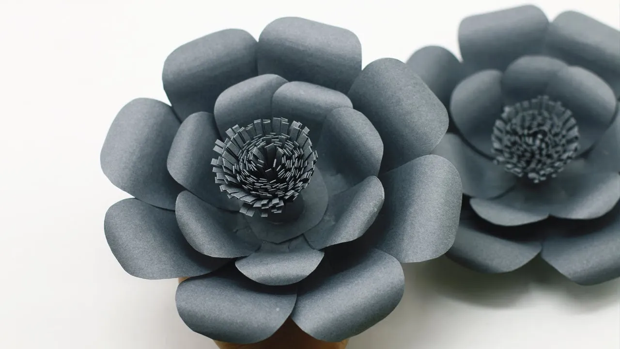 How To Make Simple DIY Wedding Backdrop Flowers | Backdrop Flowers Ideas |diy Paper Flowers