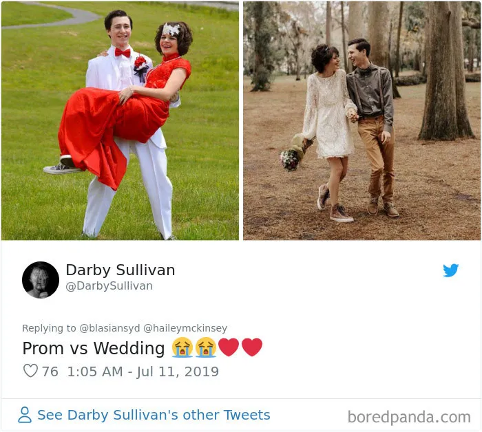 30 Times People Married Their Prom Dates And Shared The Before And After Pics