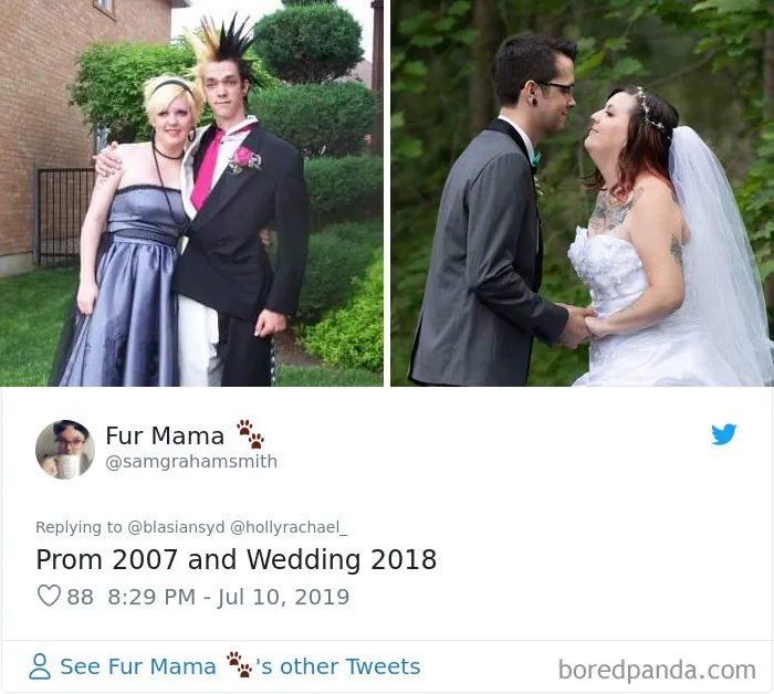 30 Times People Married Their Prom Dates And Shared The Before And After Pics