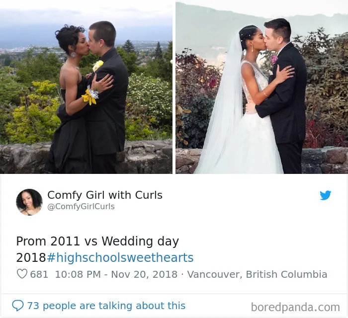 30 Times People Married Their Prom Dates And Shared The Before And After Pics