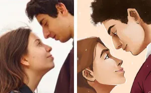 I Noticed That I've Been Drawing The Same Face And Features, So I Decided To Turn My Followers Into Illustrated Characters