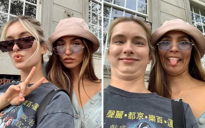 Esta influencer muestra la verdad tras esas fotos "perfectas" de instagram con sus 30 imágenes comparativas