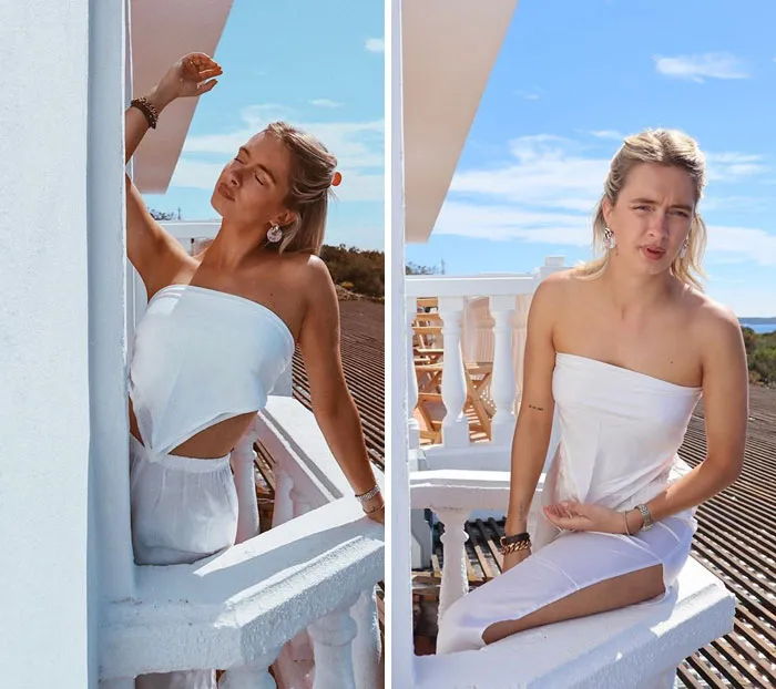 Esta influencer muestra la verdad tras esas fotos "perfectas" de instagram con sus 30 imágenes comparativas