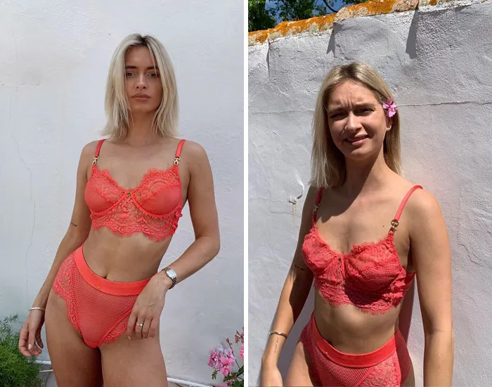 Esta influencer muestra la verdad tras esas fotos "perfectas" de instagram con sus 30 imágenes comparativas