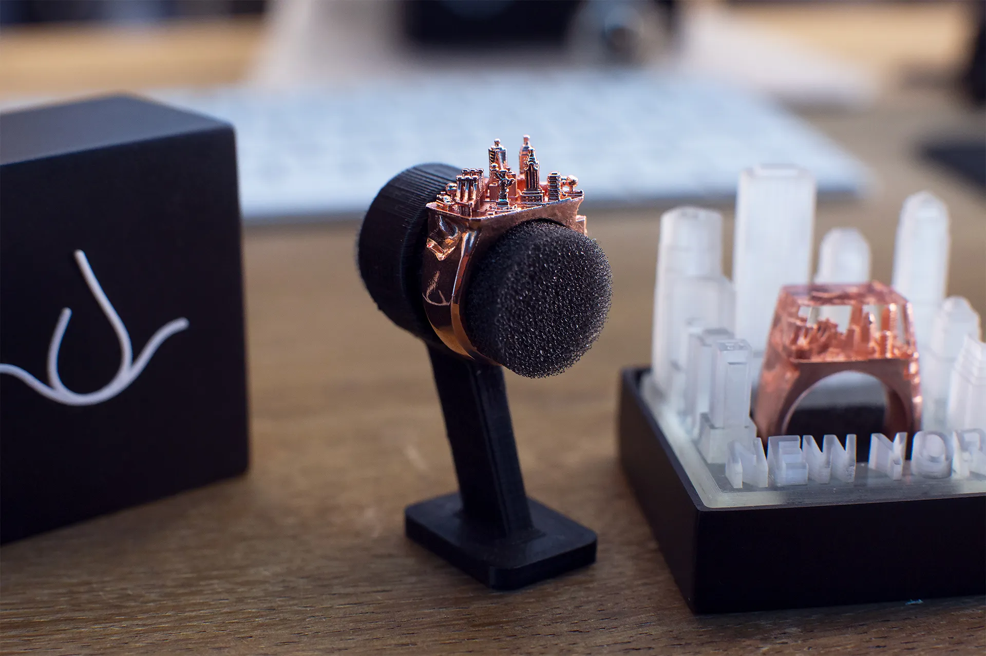 Astoundingly Detailed Architecture Rings Contain Entire City Skylines