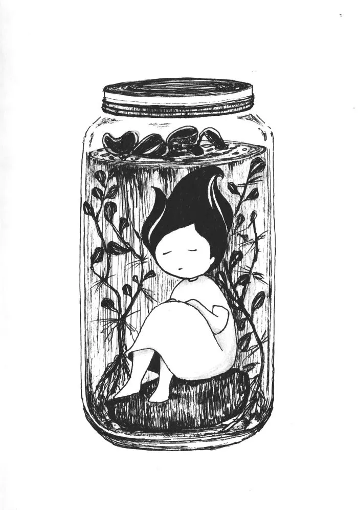 Whenever I Was Having An Anxiety Attack, I Started Drawing, Here Are 35 Of My Doodles