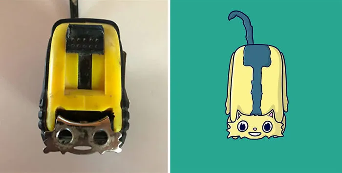 Stanley The Measuring Tape Feline