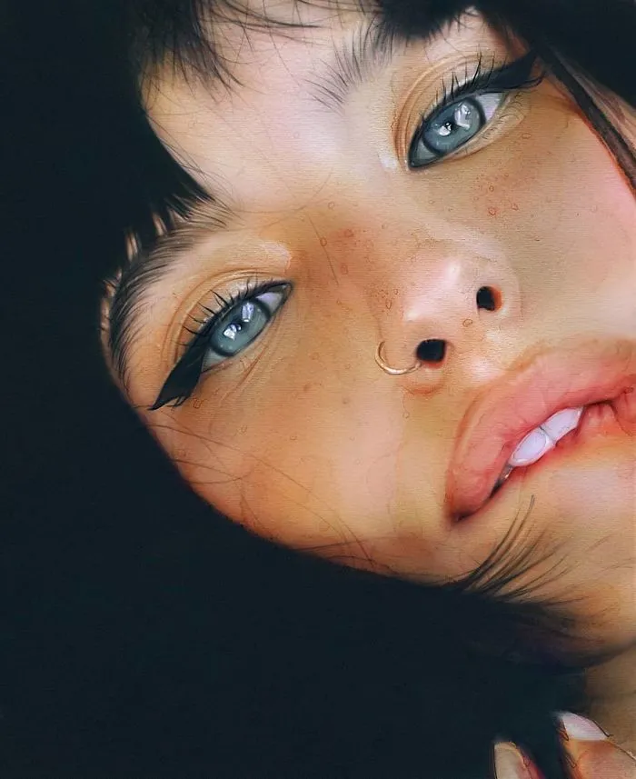 Georgian Artist Creates Hyper-Realistic Portraits, And Here Are 15 Of His Newest Works
