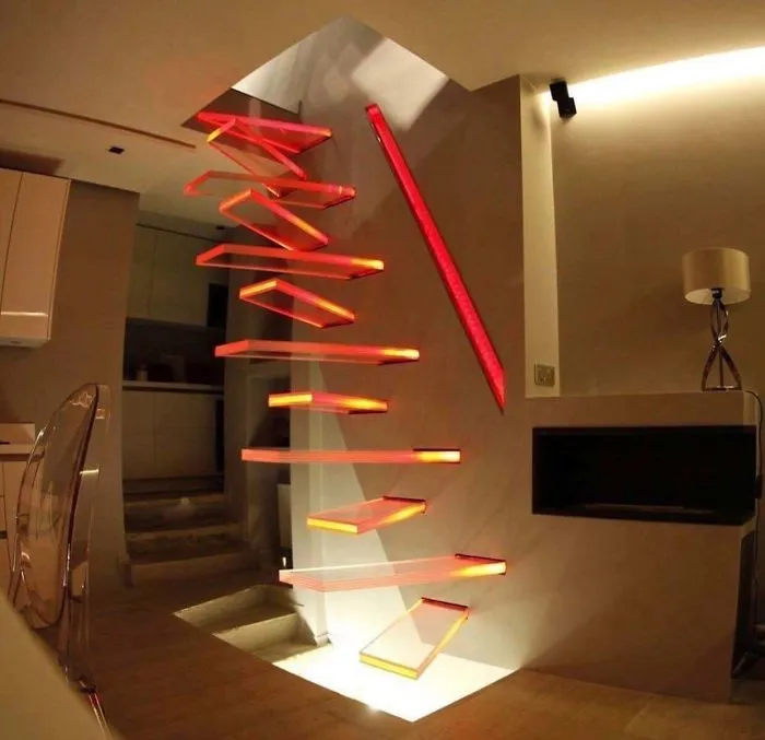 Estas escaleras