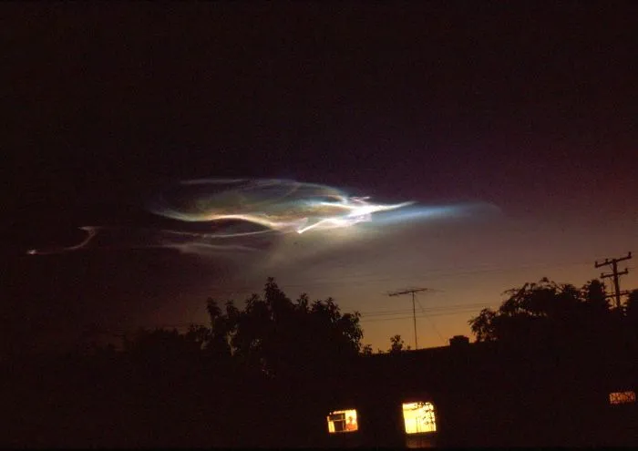 Scanning Family Slides From 1964 - This Was Over My Parent's House In Texas. What Is This Thing?