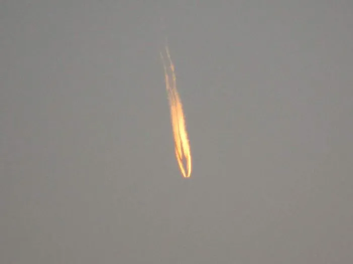 He visto esto cayendo del cielo