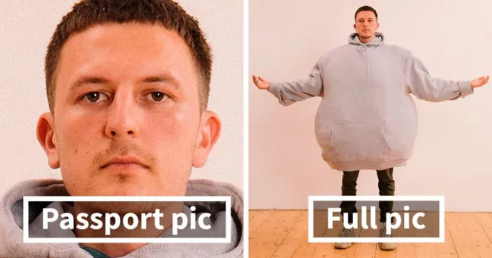 30 Passport Photos That Reveal A Different Story Once You See The Entire Shot