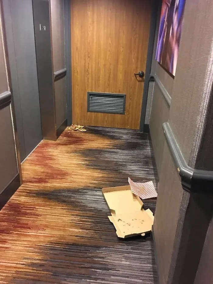 Someone Tossing Pizzas At Our Hotel