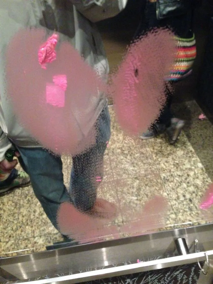 In A Hotel Elevator After A Rave
