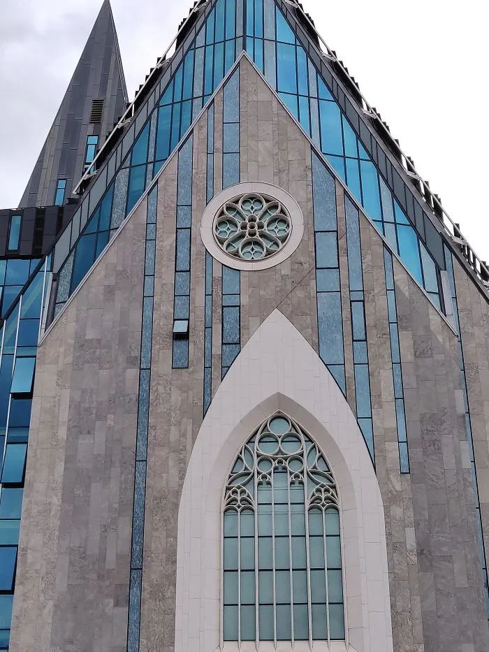 Nada está alineado en este edificio