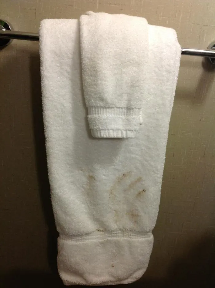 He encontrado esto en el cuarto de baño del hotel