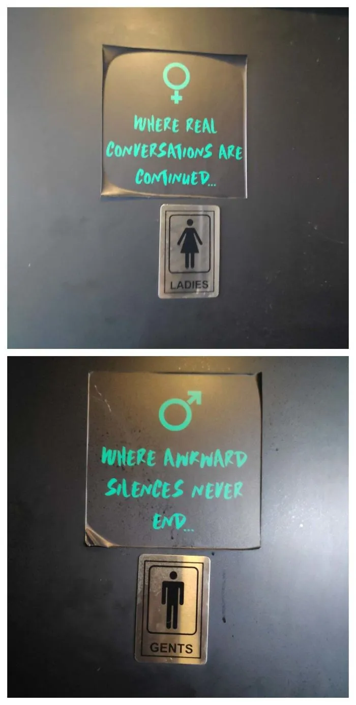Encountered This In The Restaurant I Visited Today, And Couldn't Resist Sharing