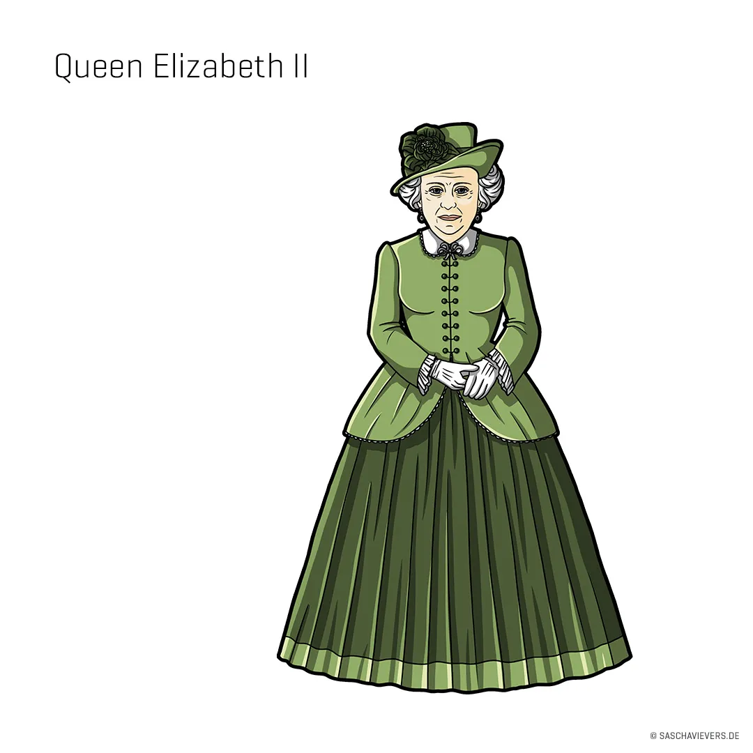 German Artist Draws A Victorian Version Of Celebrities And Famous Characters.