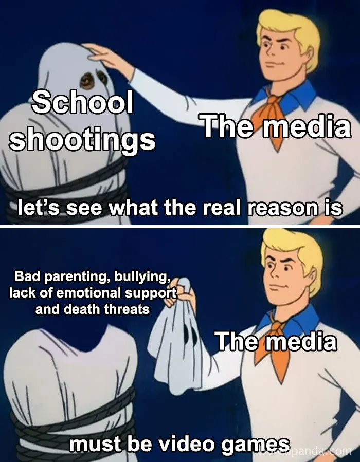 50 Memes That Make Fun Of The Idea That Video Games Cause Violence