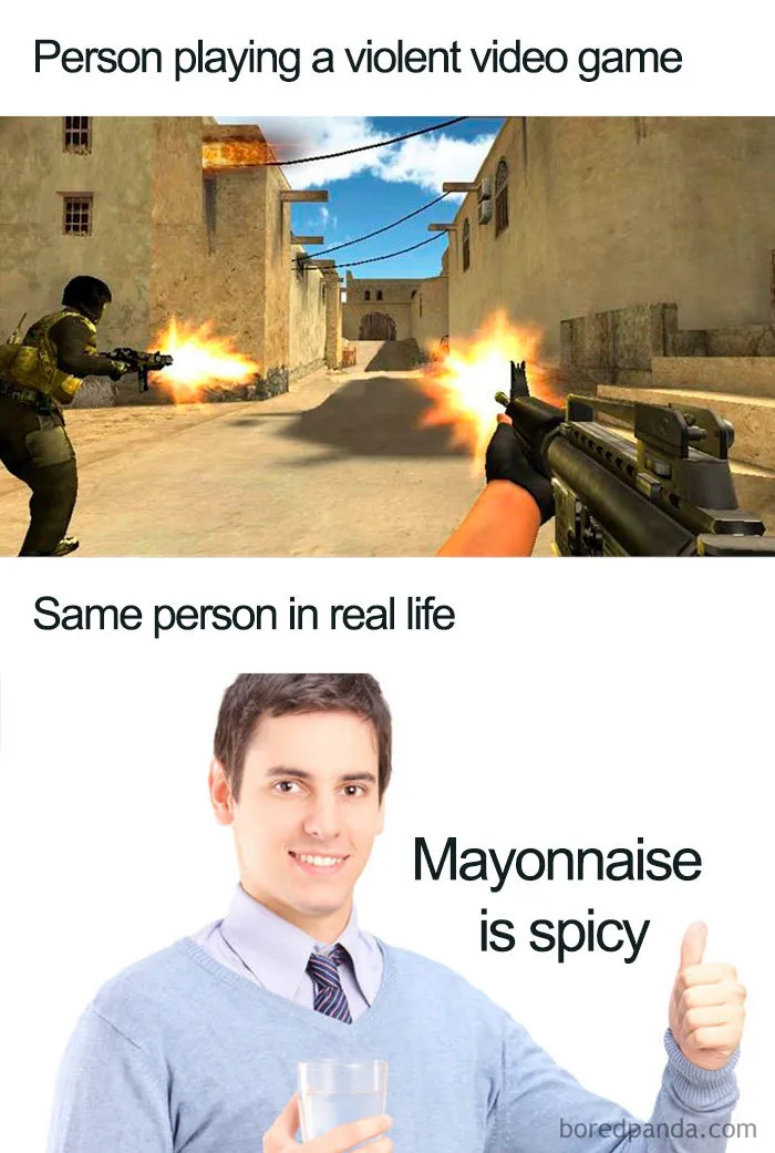 50 Memes That Make Fun Of The Idea That Video Games Cause Violence