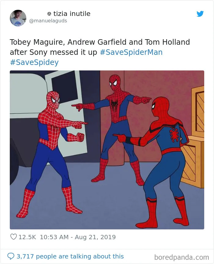 30 Sad And Funny Memes In Response To Sony Taking Back Spider-Man From MCU
